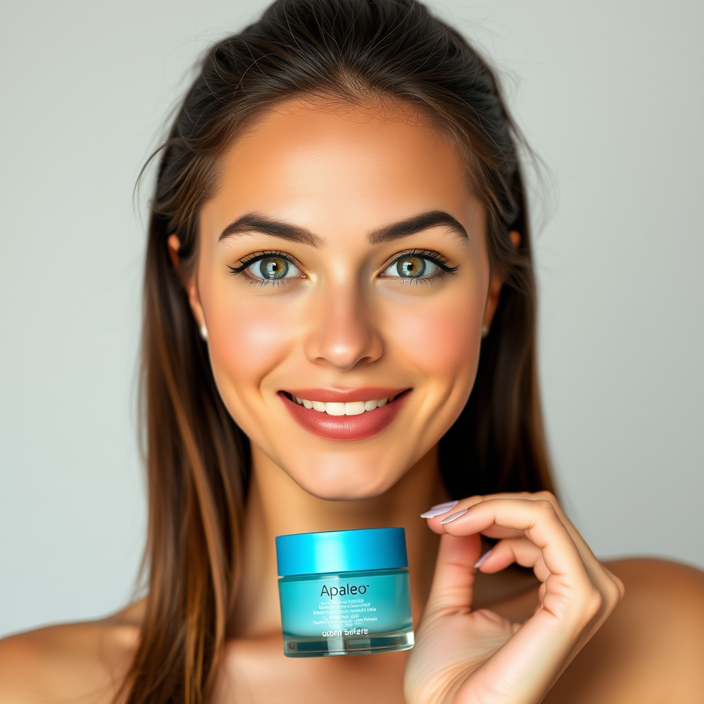 Portrait of person with clear, radiant, healthy-looking skin showcasing the successful results of Apaleo acne treatment system